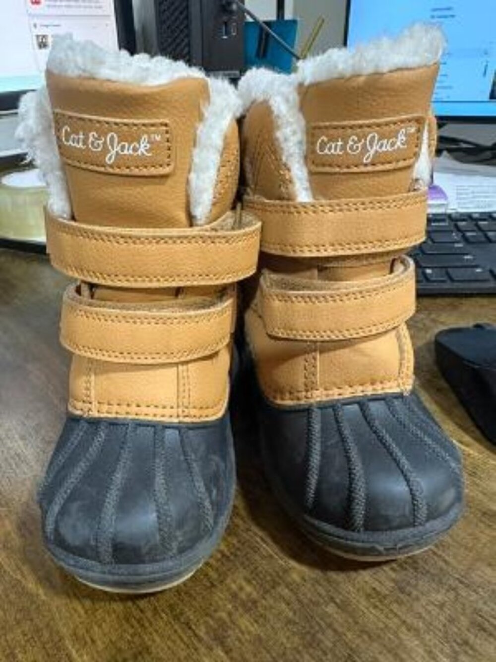 Sam & Jack Denver Waterproof Toddler Boots Size 8